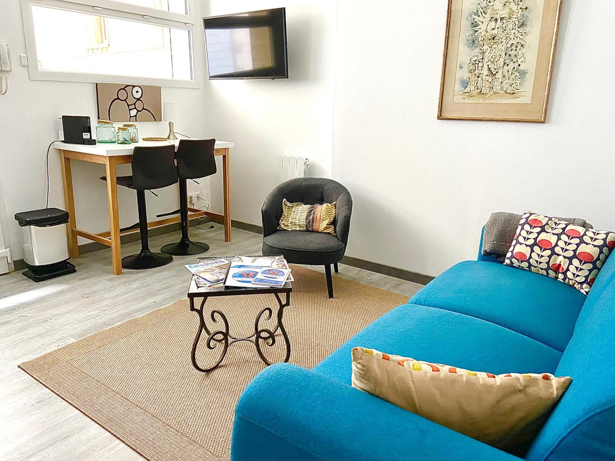 L'Adrien Studio Tout Confort Avec Terrasse ลิมอจส์ ภายนอก รูปภาพ